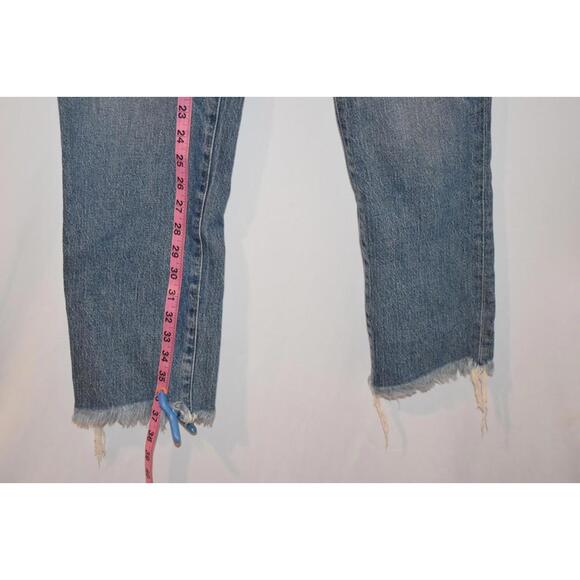 Madewell The‎ Perfect Vintage Jean Womens Blue Hoyne Wash Tapered Jeans Size 28 - Picture 3 of 7